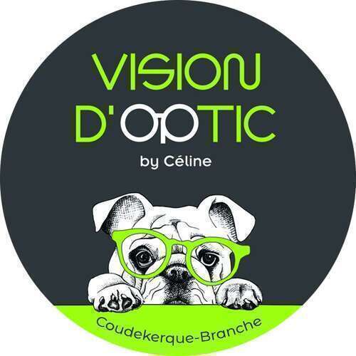 Logo opticien indépendant VISION D'OPTIC BY CELINE 59210 COUDEKERQUE BRANCHE