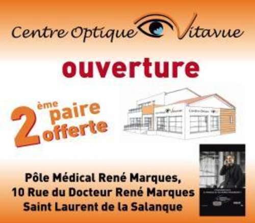 Magasin opticien indépendant CENTRE OPTIQUE VITAVUE 66250 ST LAURENT DE SALANQUE