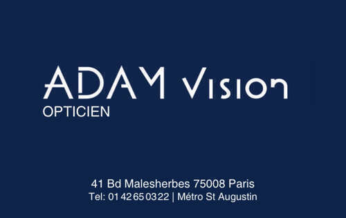 Opticien proposant la marque MIU MIU : ADAM VISION MALESHERBES, 41 BLD MALESHERBES, 75008 PARIS