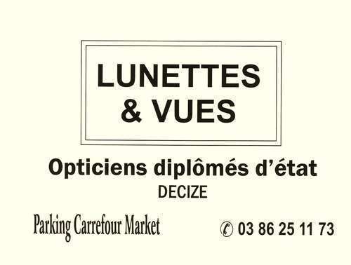 Magasin opticien indépendant LUNETTES ET VUES 58300 DECIZE