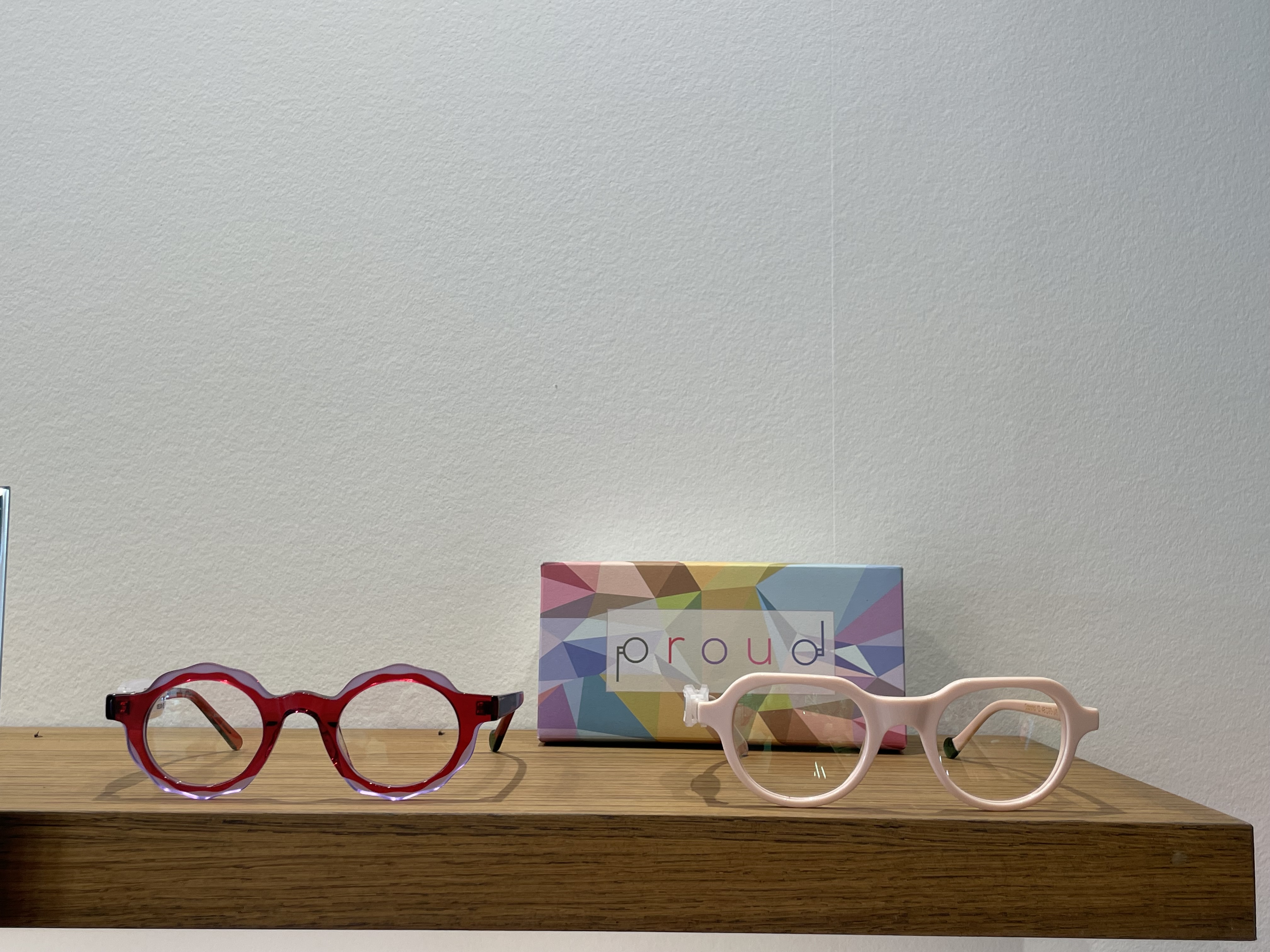 Création PROUD visible chez OLIVIER OPTICIENS