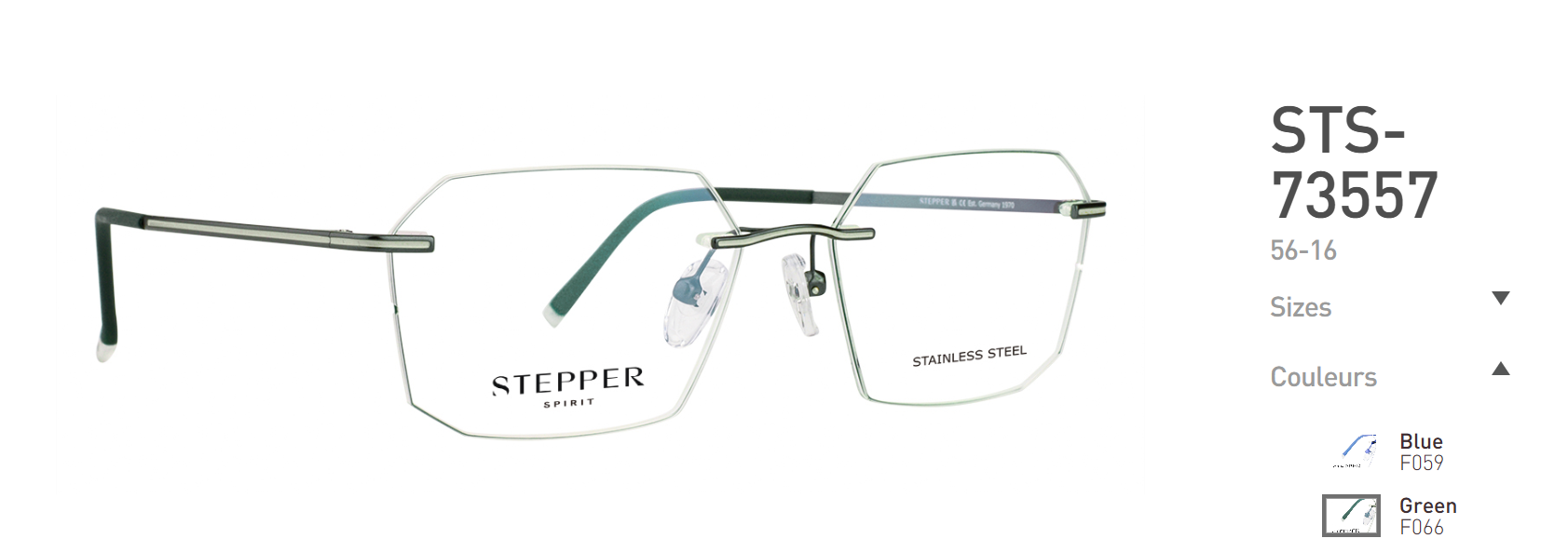 Création Stepper STS-73557 visible chez OPTIQUE DES CARMES