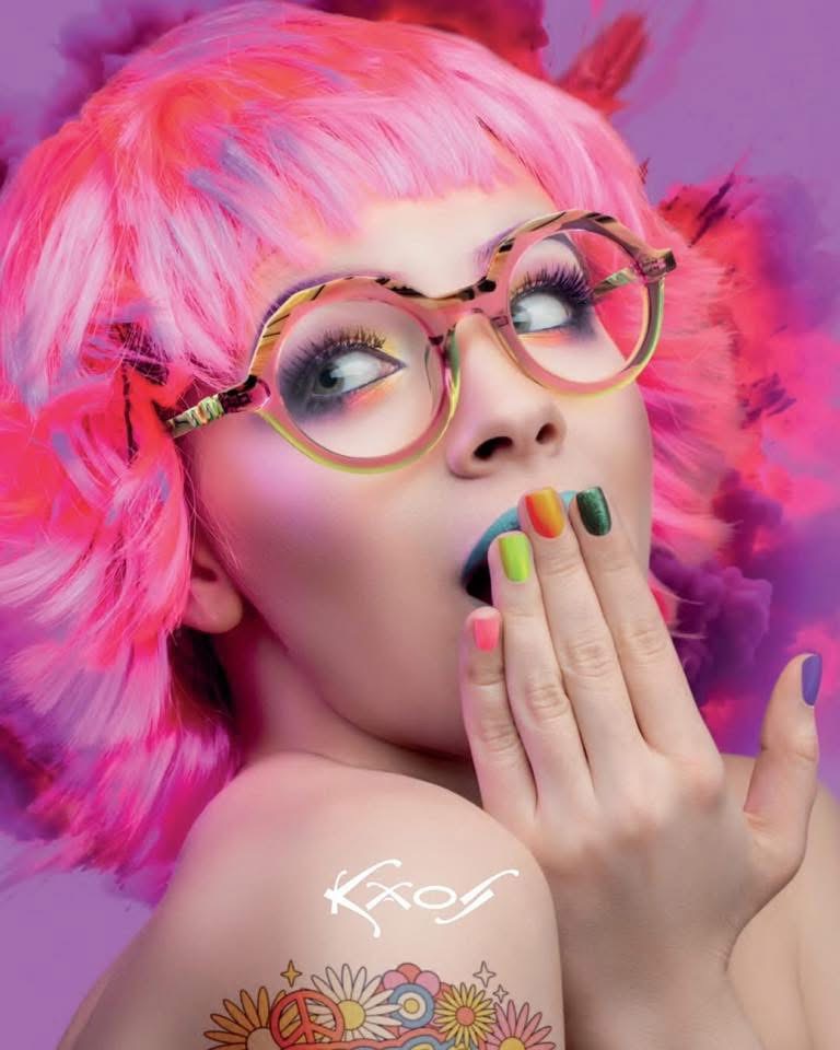 Création COLLECTION KAOS FEMME visible chez VISION D'OPTIC