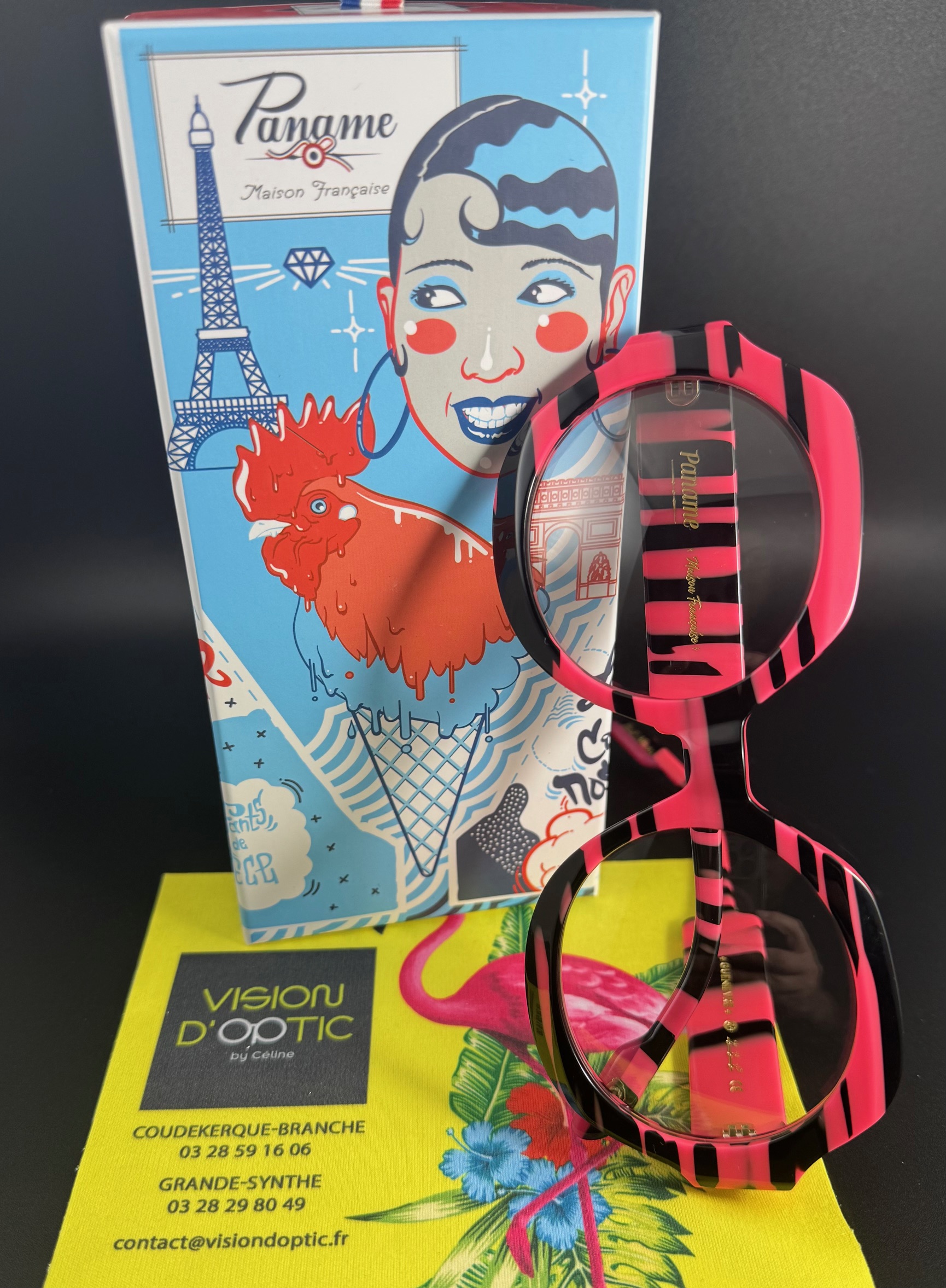 Création COLLECTION PANAME FEMME visible chez VISION D'OPTIC