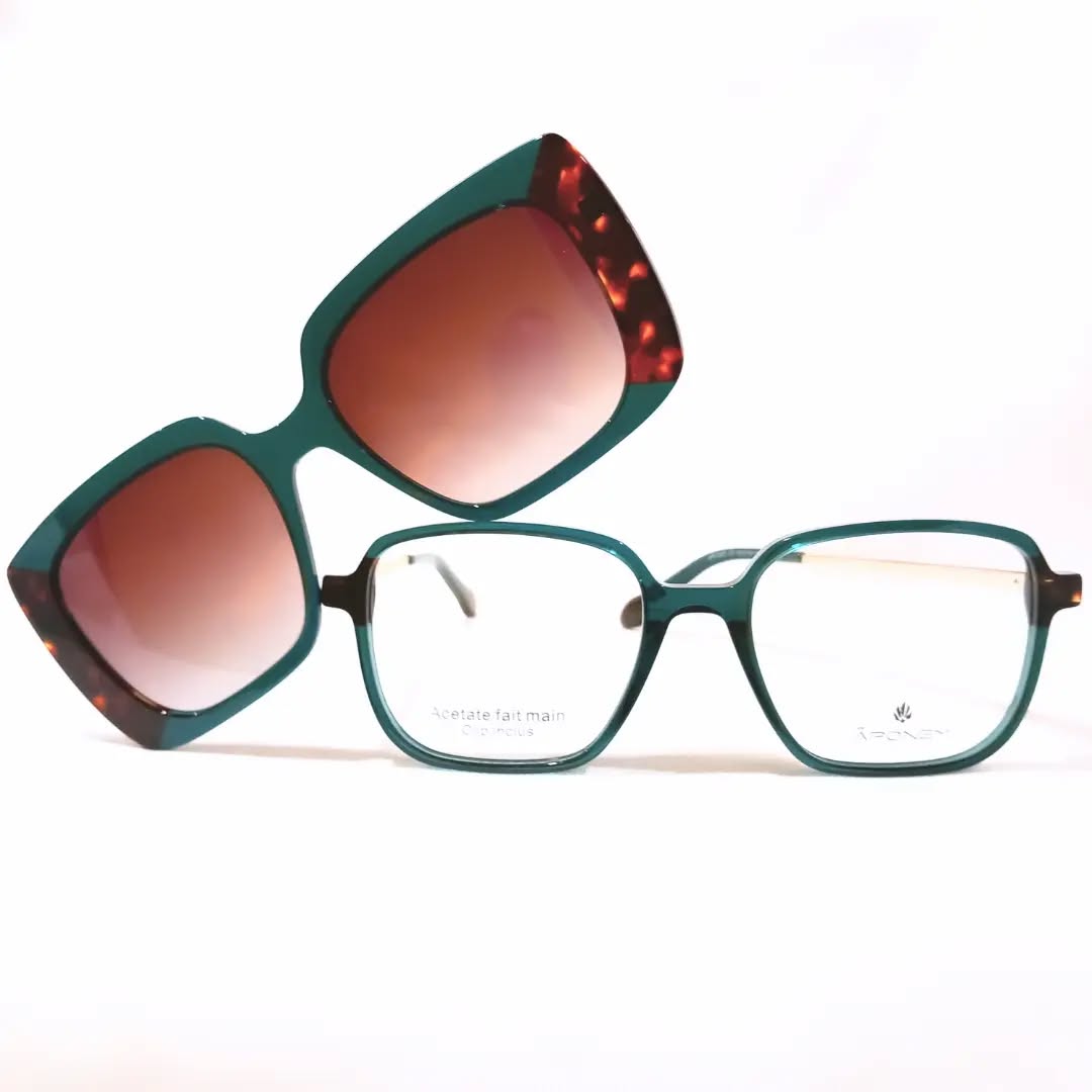 Création APONEM / MONTURES AVEC CLIP AIMANTE visible chez VISION D'OPTIC