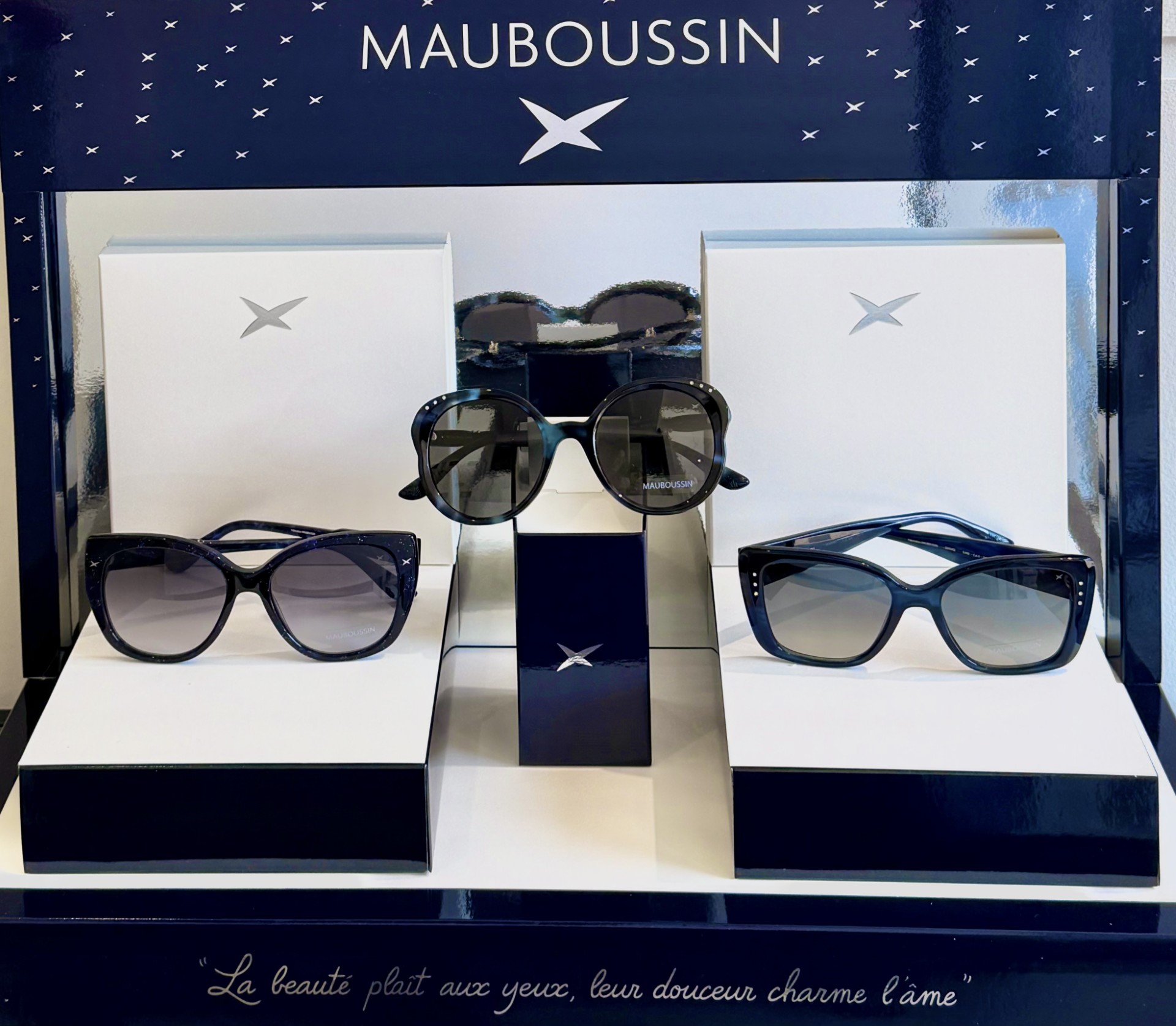Création Mauboussin visible chez ROYAT OPTIQUE by Optique Michel