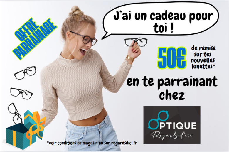 Image principale de l'opticien EURL OPTIQUE REGARDS D'ICI