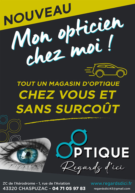 Image principale de l'opticien EURL OPTIQUE REGARDS D'ICI