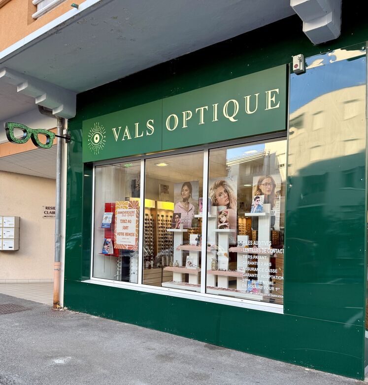 Image principale de l'opticien VALS OPTIQUE