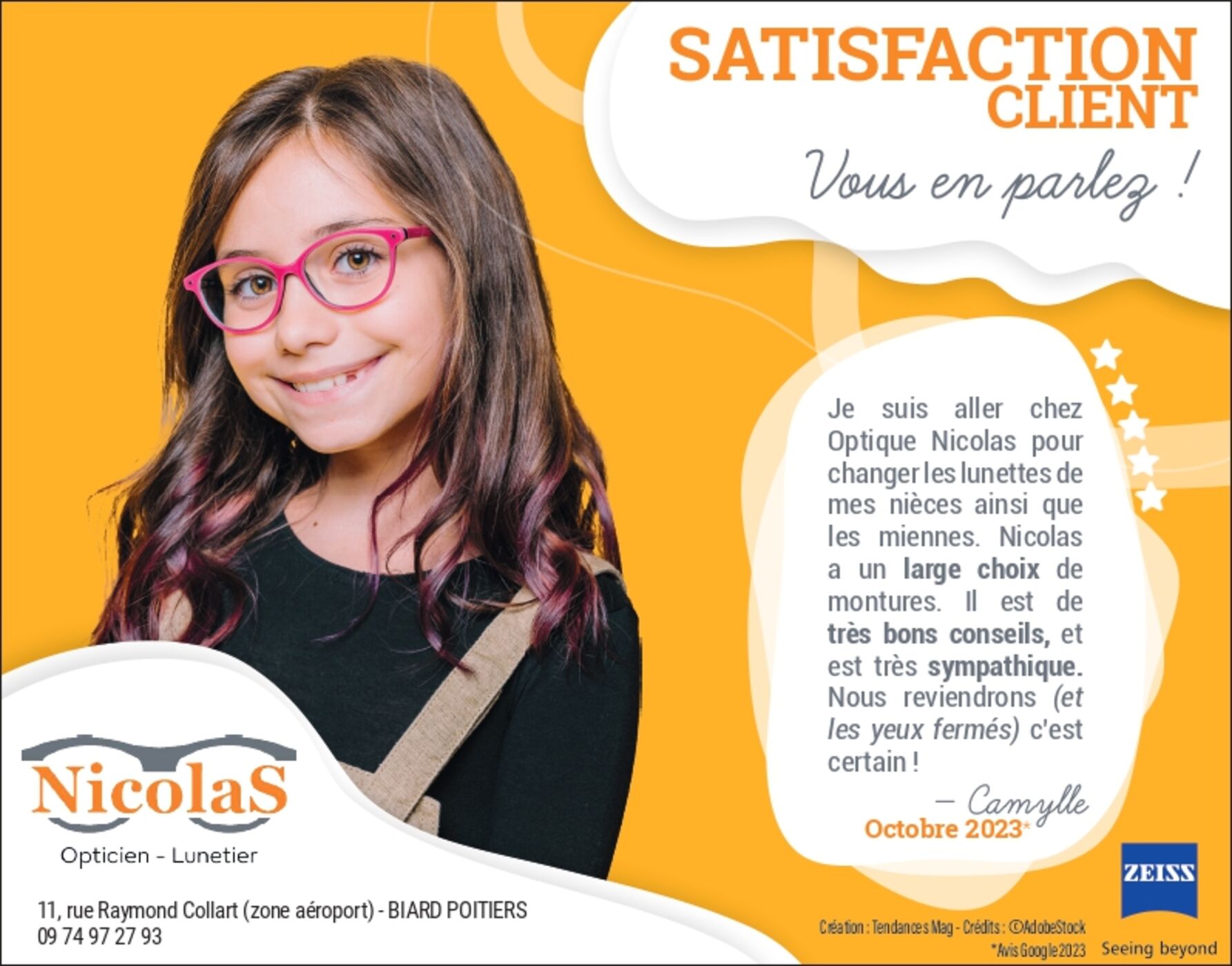 Image principale de l'opticien OPTIQUE NICOLAS