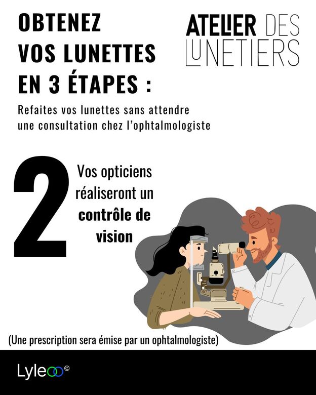 Image principale de l'opticien ATELIER DES LUNETIERS