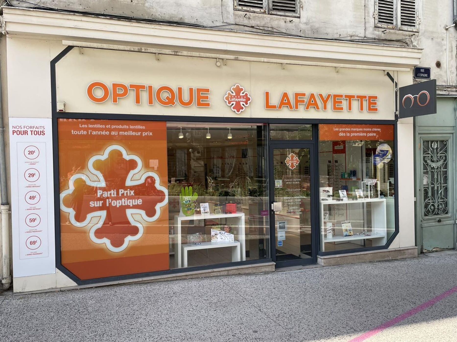 Image principale de l'opticien OPTIQUE LAFAYETTE BOURG EN BRESSE