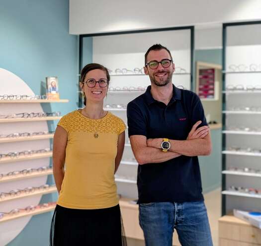 Photo de Vincent et Alexandra - LAMY VISION à DOUSSARD